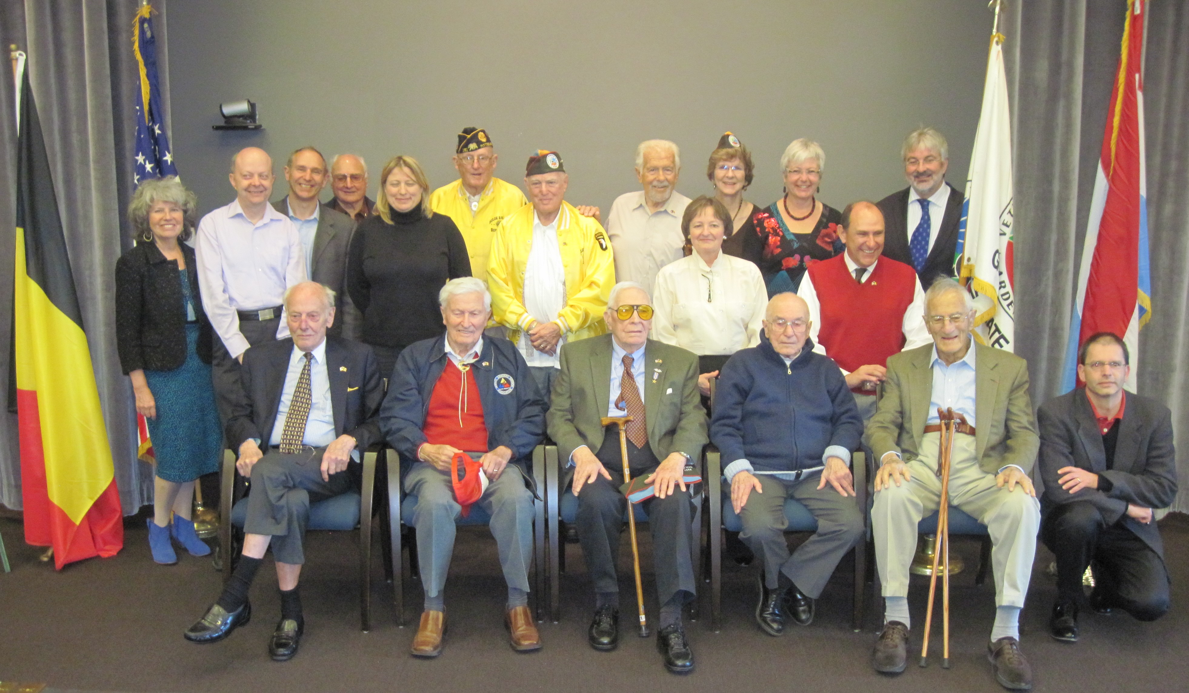 Group Photo: VBOB's With Belgians and Luxembourgians